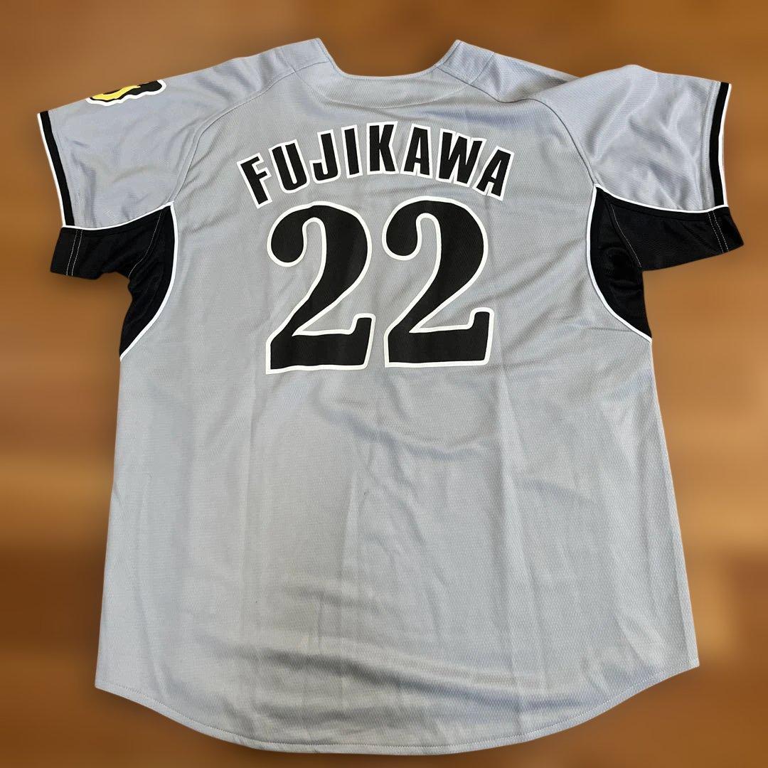 当時物】阪神タイガース 藤川球児 22 ユニフォーム - メルカリ