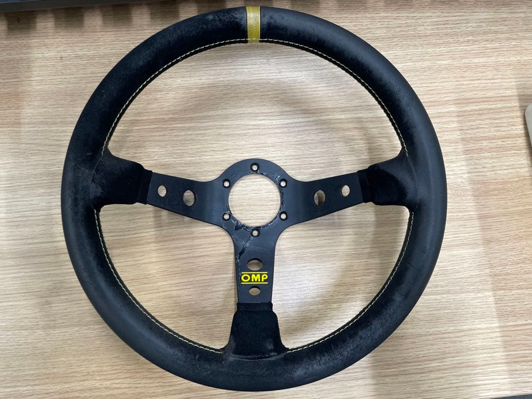 OMP スエード ステアリングホイール OMP レザー・スエード ステアリング トレチェント TRECENTO OD1976N