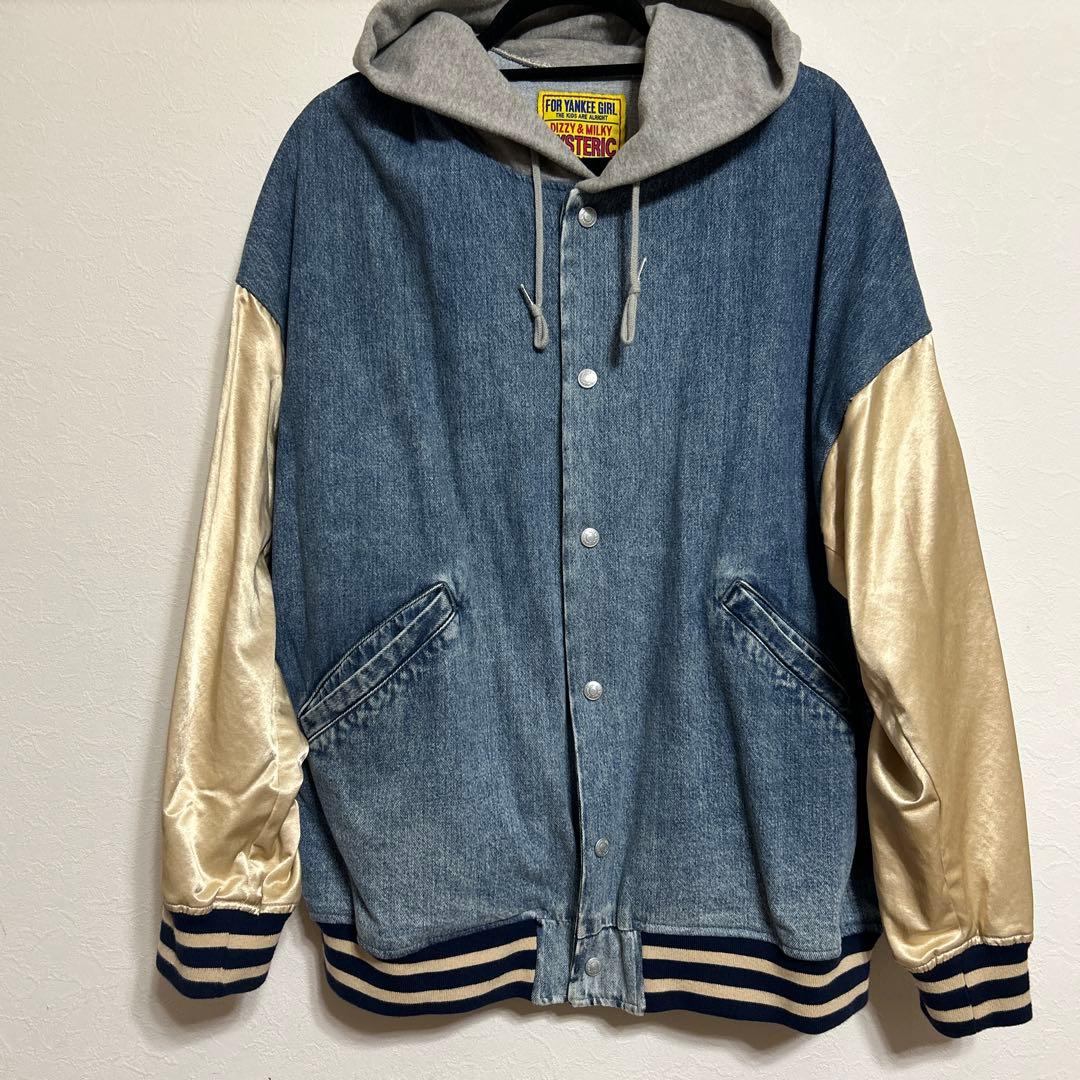 売約済み ヒステリックグラマー ファイヤーベア デニムジャケット