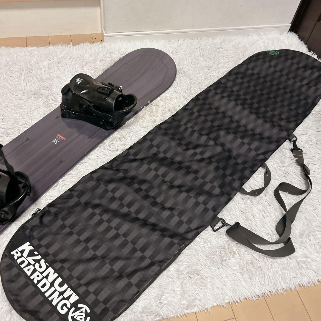 ZUMA スノーボード FANTAS 150㎝ ZUMAバイン＋K2バッグ