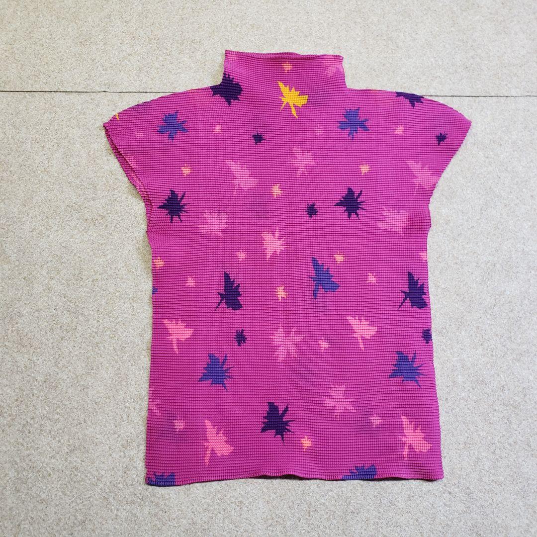 me イッセイミヤケ トップス カットソー ピンク y6904i