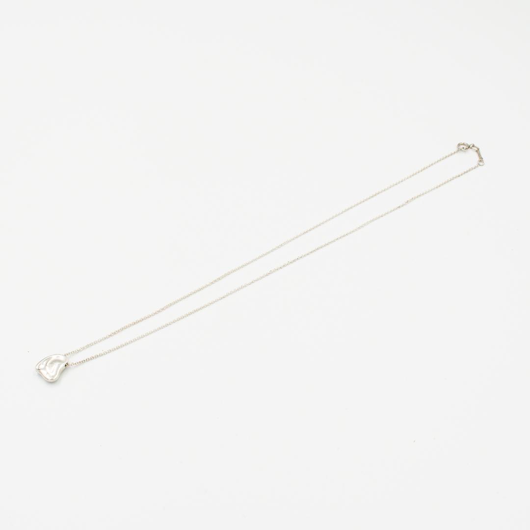 ティファニー フルハート ネックレス シルバー 42.2cm ポーチ付き