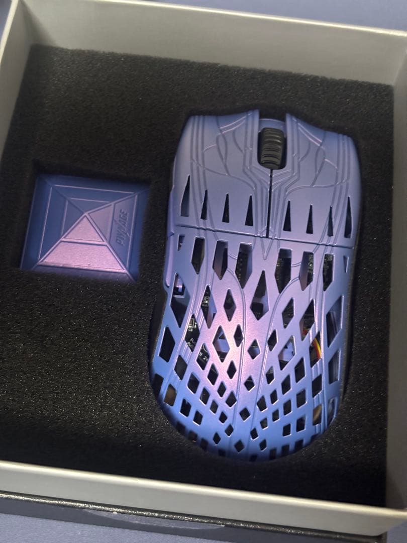 PWNAGE Trinity CF 紫色 ワイヤレスマウス nacho