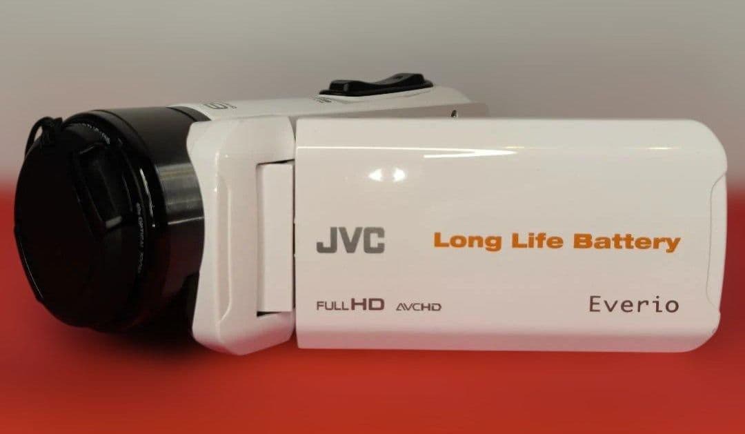 動作確認済】JVC Everio エブリオ GZ-F55K-W