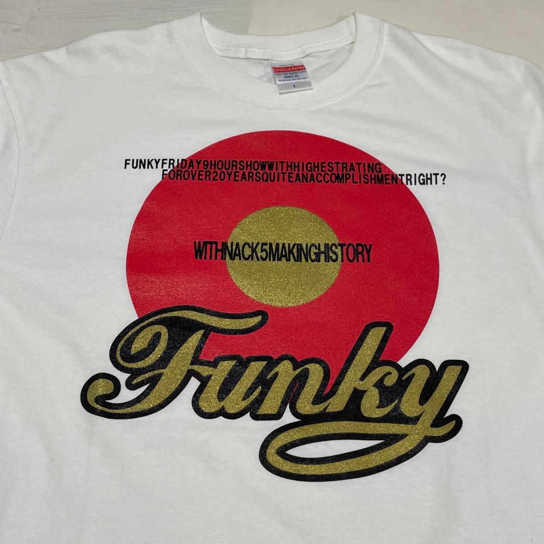 ファンキーフライデー FUNKY FRIDAY NACK5 Tシャツ Lサイズ - メルカリ