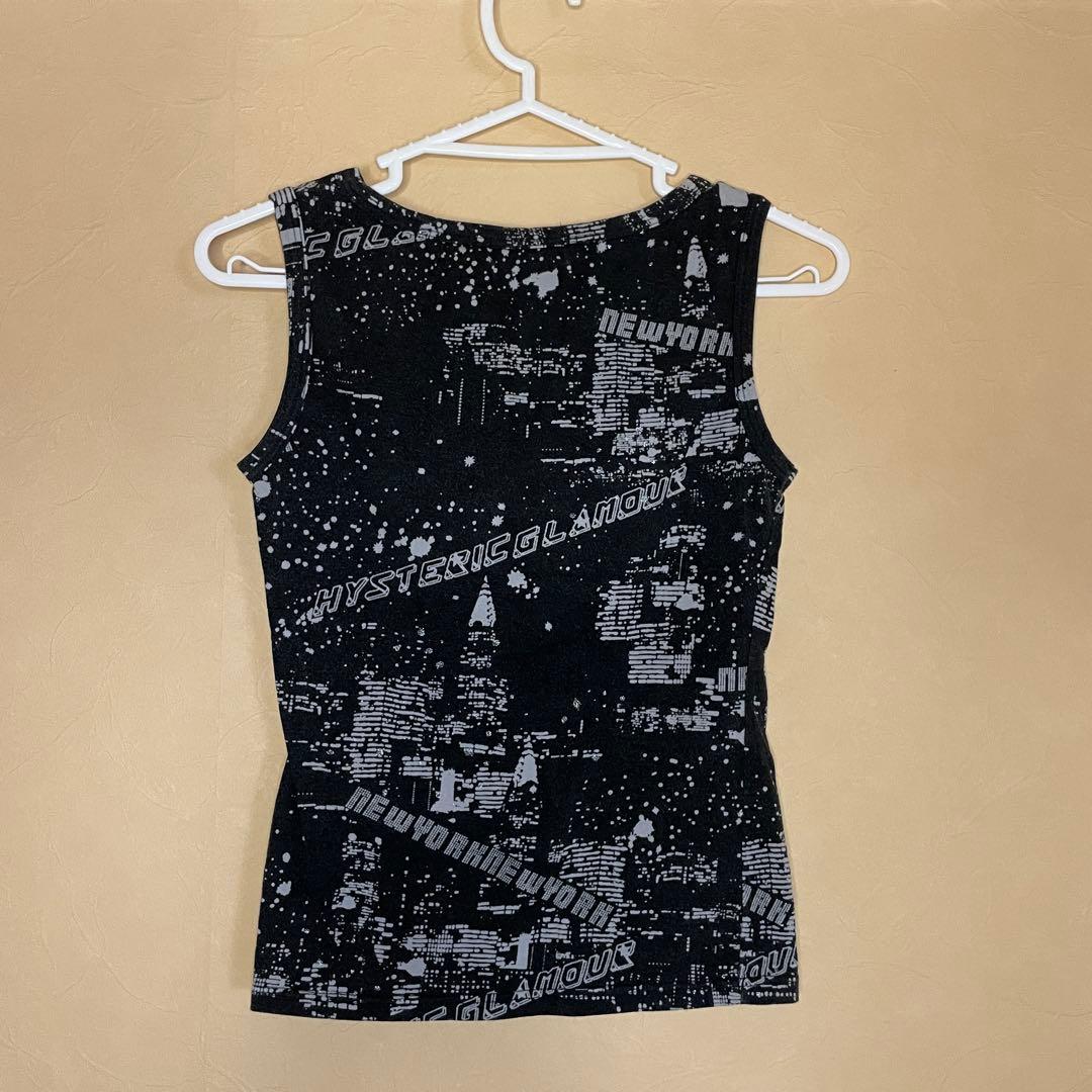 90's Hysteric glamour 黒タンクトップ フリーサイズ
