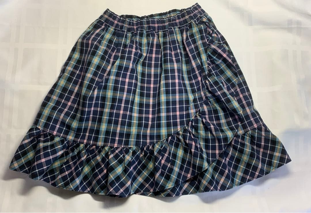 familiar ファミリア チェック柄スカート 130 - メルカリ