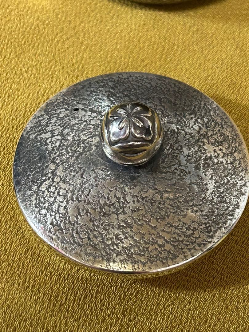 純銀 二代 石黒光南作 急須 321g