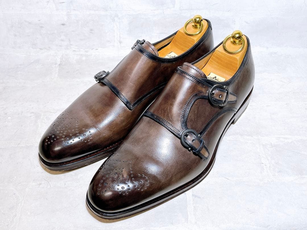 定価20【極美品】サルヴァトーレフェラガモ TRAMEZZA 約27cm