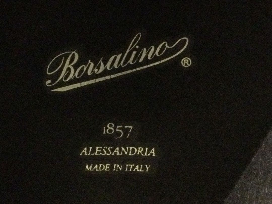 nao.さん専用ボルサリーノ ALESSANDRLA ラビットフェルト - メルカリ
