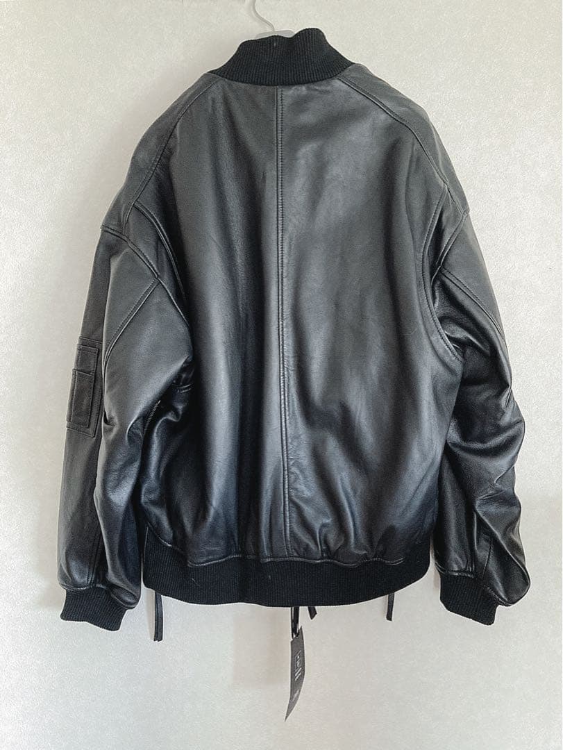ZARAレザー ボンバージャケット X MAISON SPECIAL Mサイズ|mercari