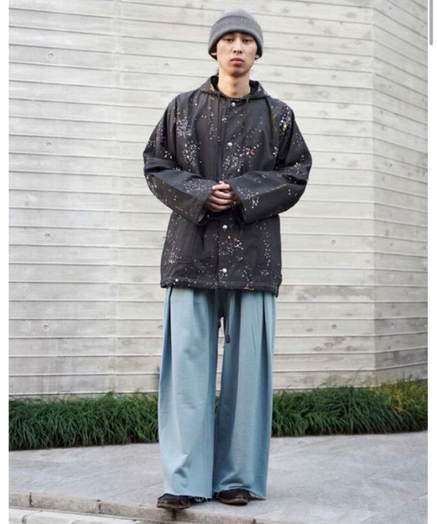 ジャケット・アウター MASU \"SEPARATE GALAXY PARKA\" - BLACK M 2023SS】 MASU (マス/エムエーエスユー) 