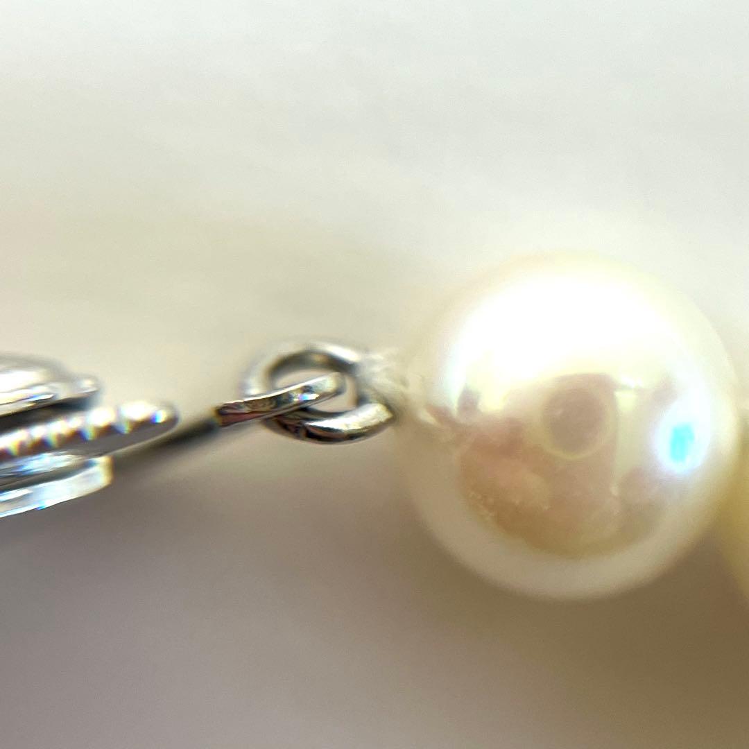 照り強✨鑑別書付き✨オーロラ干渉色✨あこや真珠 7.1mm パールネッレス