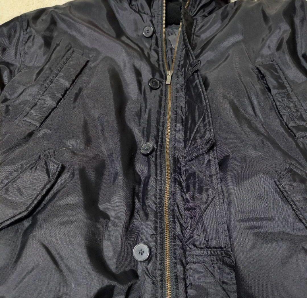 SEAN JOHN リアルファー N-2B フライトジャケット ダウン80%入 - メルカリ