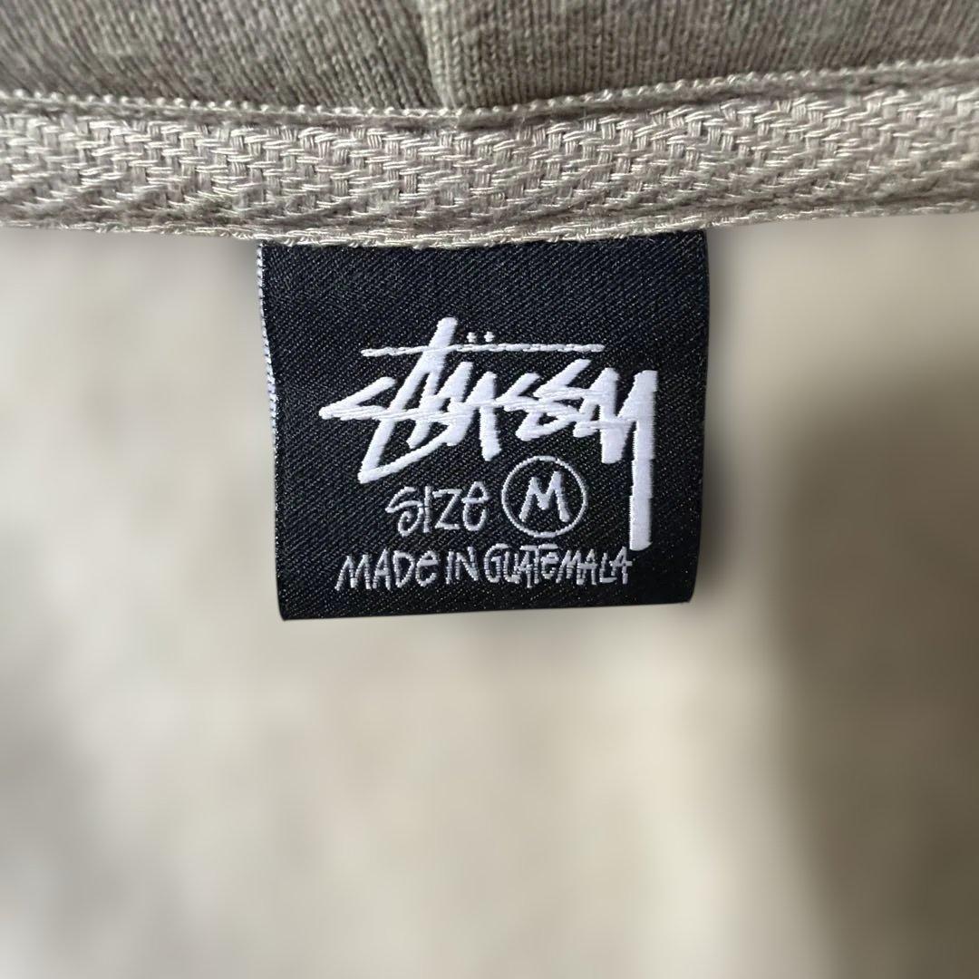 ロー様専用】美品 STUSSY ステューシー パーカー ベージュ Mサイズ