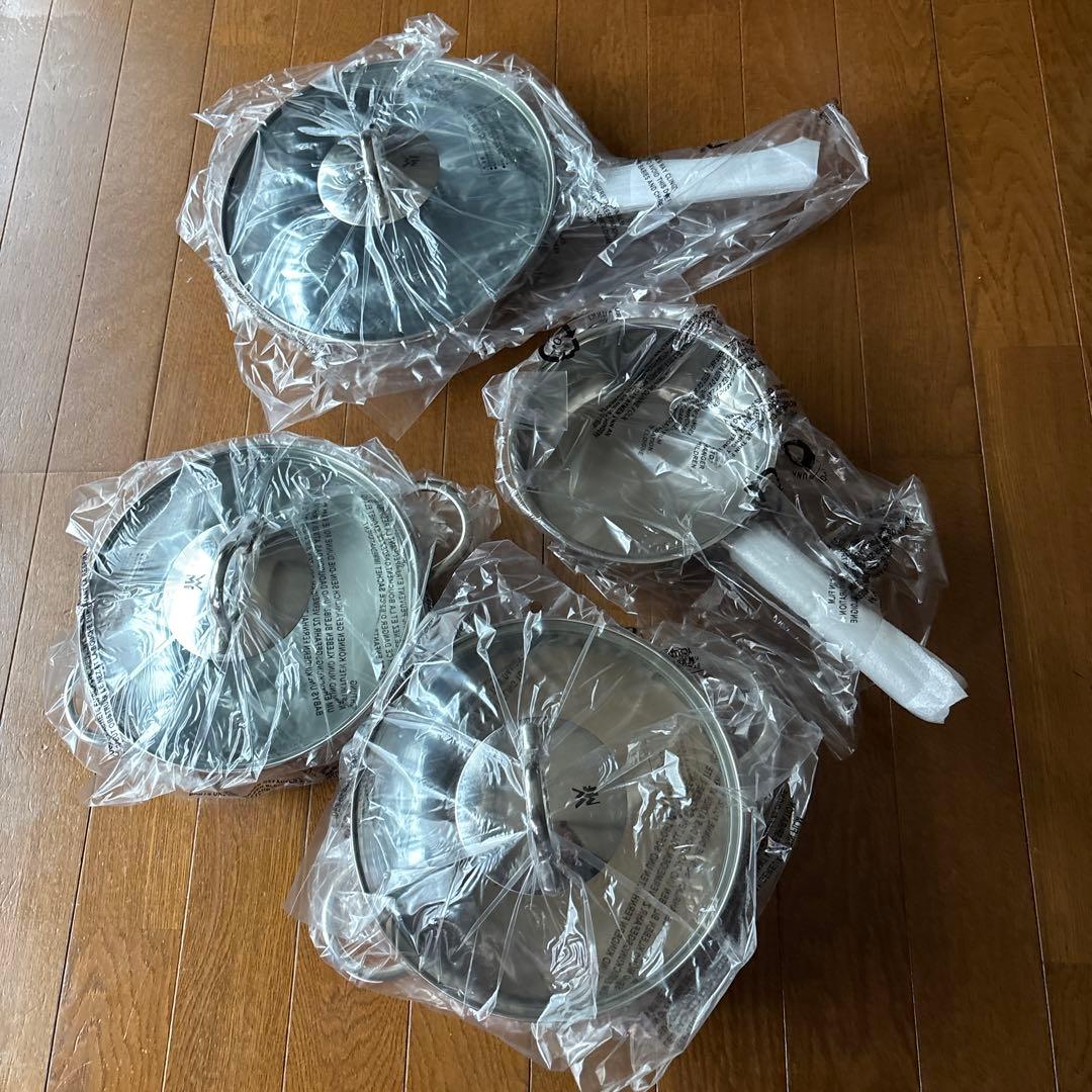 【新品未使用】WMFクックウェア4点セット 新品未使用】WMFクックウェア4点セット 送料 無料