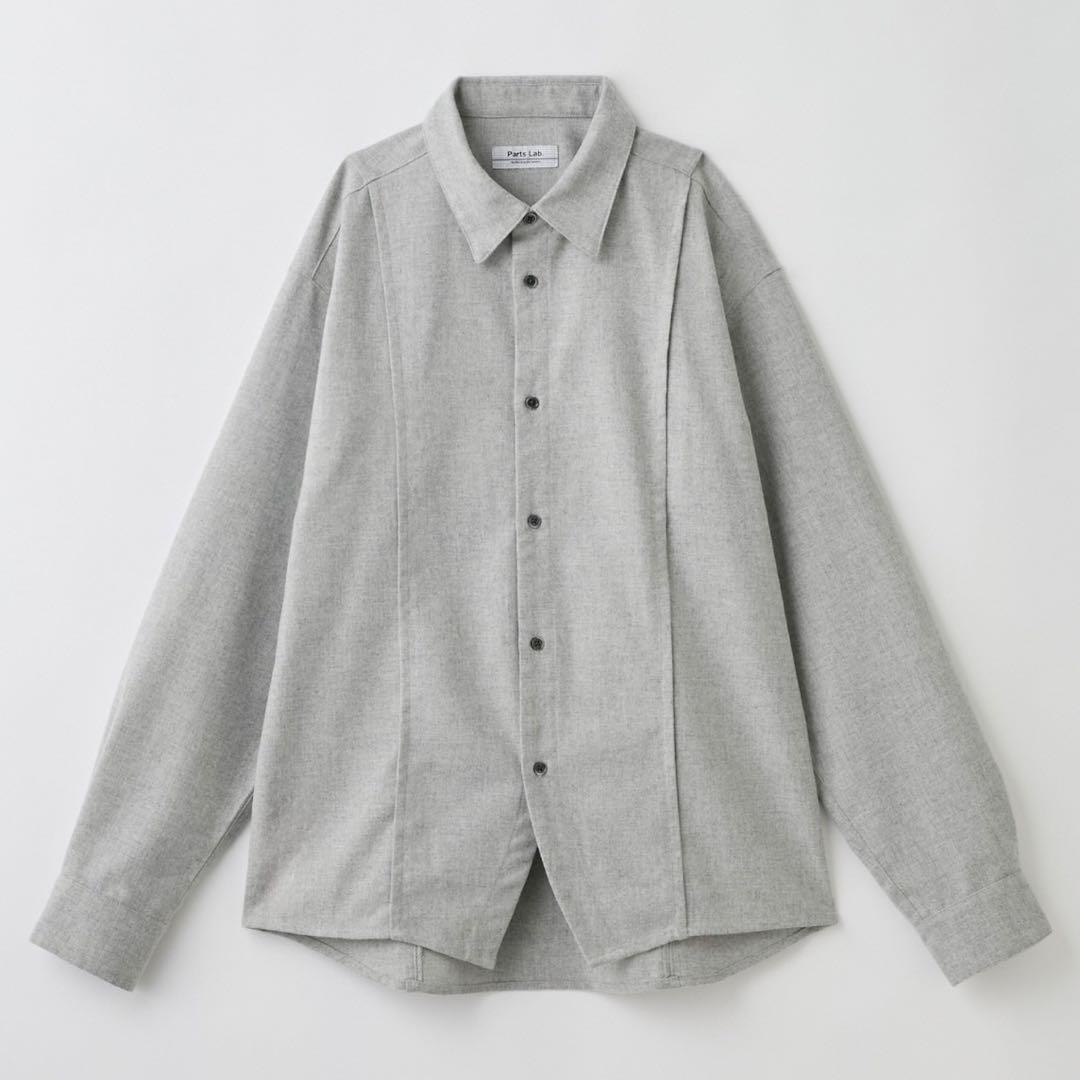 Parts Lab.】ベーシックブラッシュドポリエステルレギュラーカラー