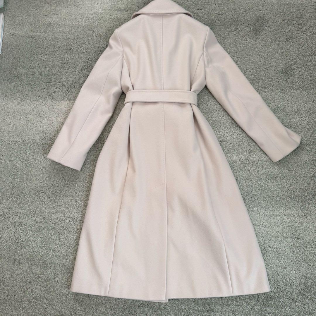 新品未使用タグ付】マックスマーラstudio現行QR付定番コートb