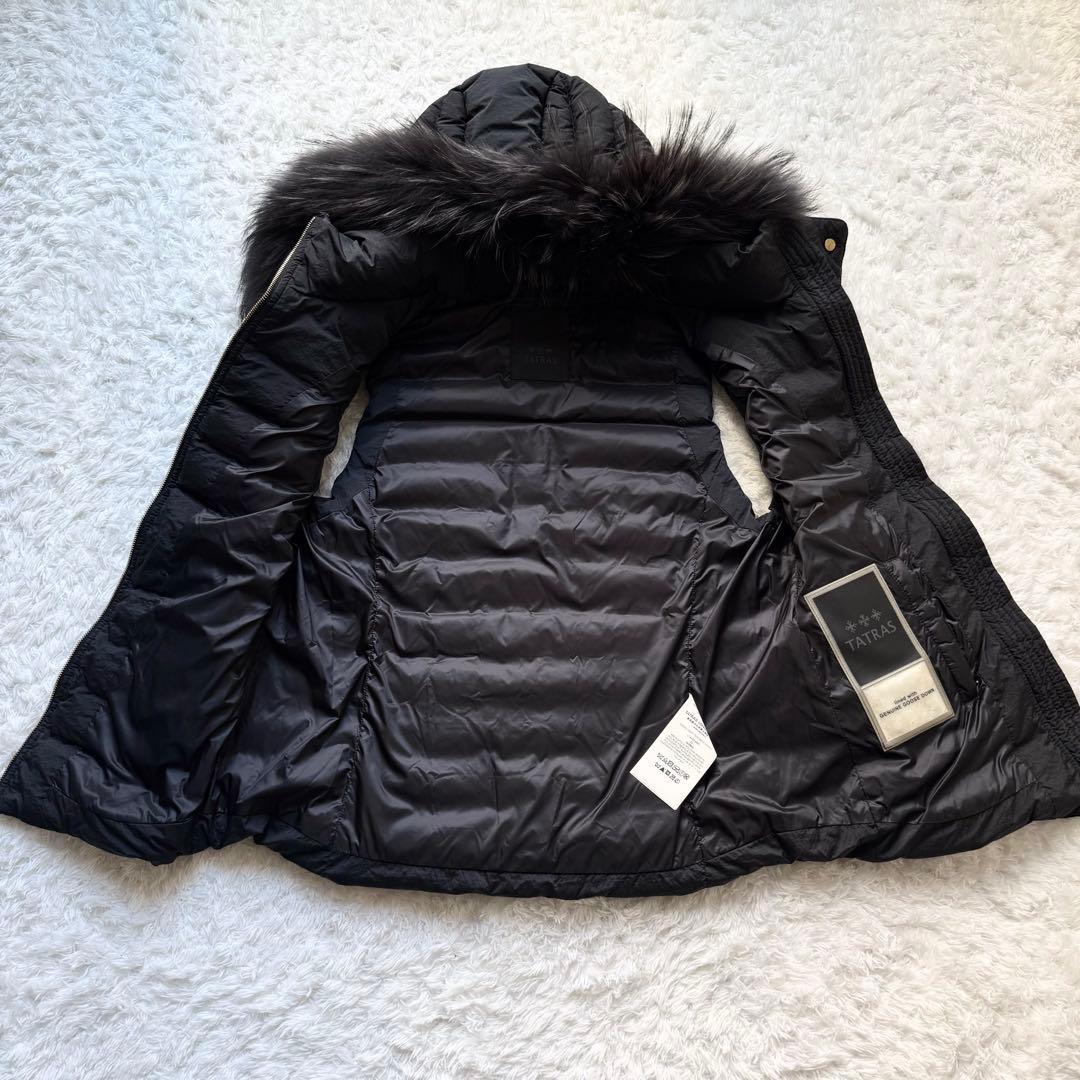 極美品✨ ORSIERA ダウン ベスト ファー 取り外し可 3way ブラック