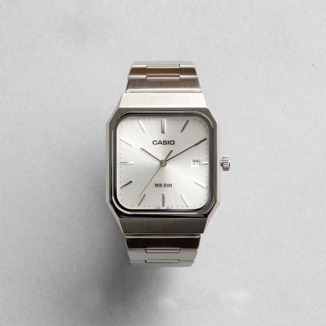 CASIO MTP-B185Dシルバー 【新品・未使用・保証書付※】 S115198944