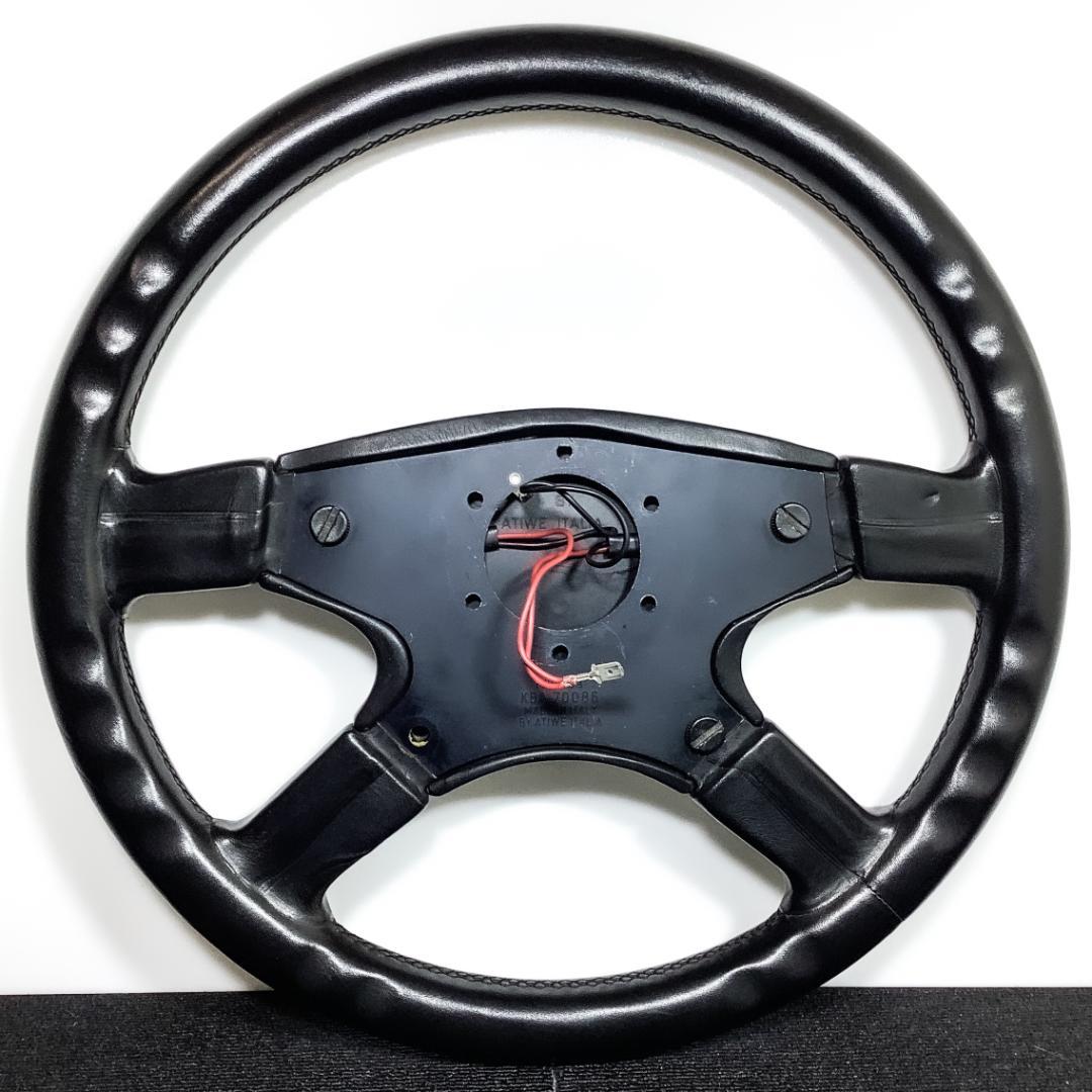 アティべ atiwe インディアナポリス レザーステアリング 良品 - メルカリ