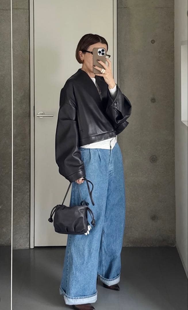 chieko+ marvelt denim pants 36サイズ sky