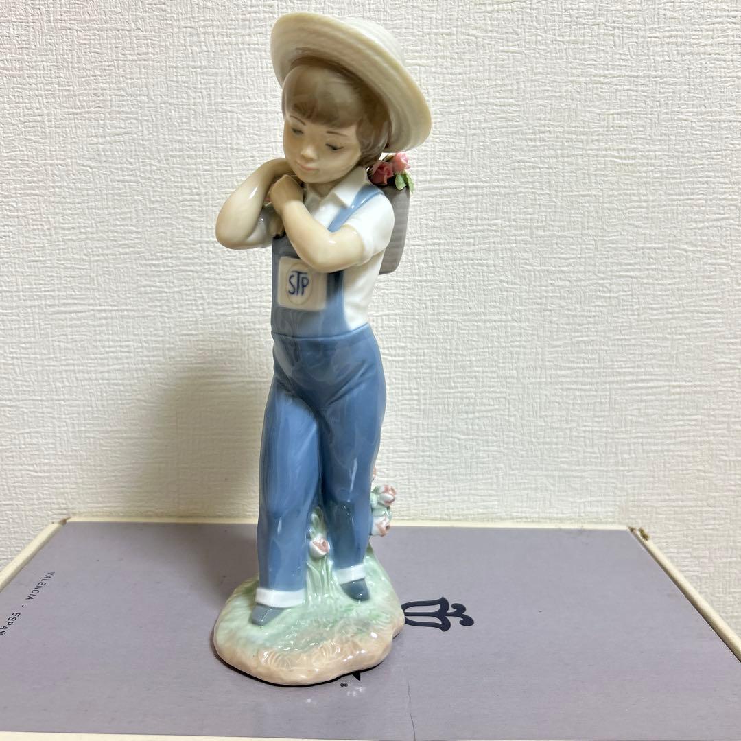 リヤドロ LLADRO 「かごいっぱいのバラ」 新品！正規の元箱付き