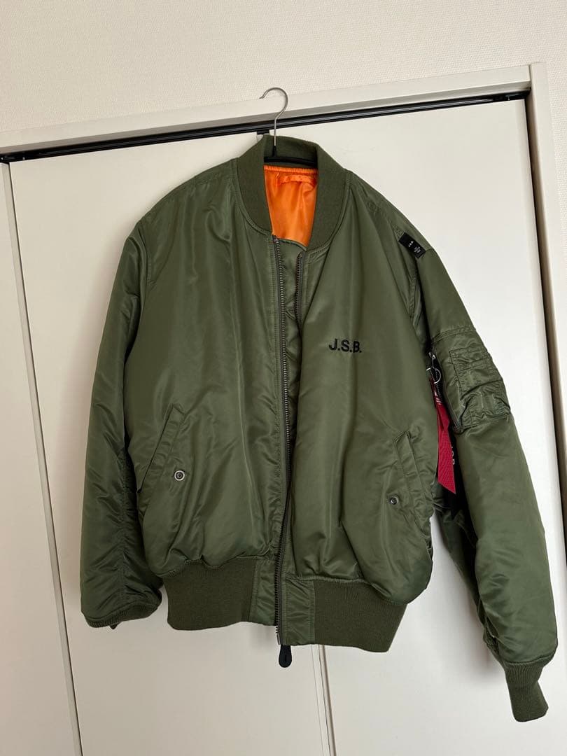 J.S.B. x alpha MA-1 フライトジャケット 未使用品 - メルカリ