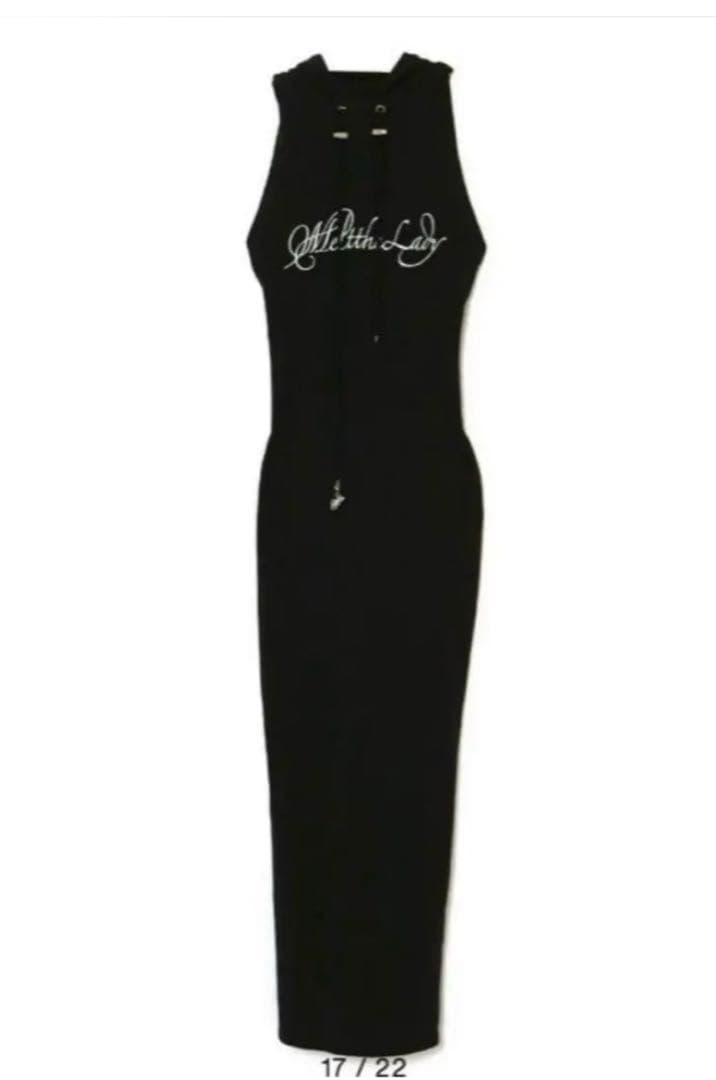 melt the lady logo hoodie dress