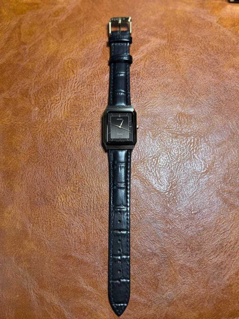 A204 希少 稼動品 SEIKO DOLCE スクエア型 80年代ヴィンテージ - メルカリ