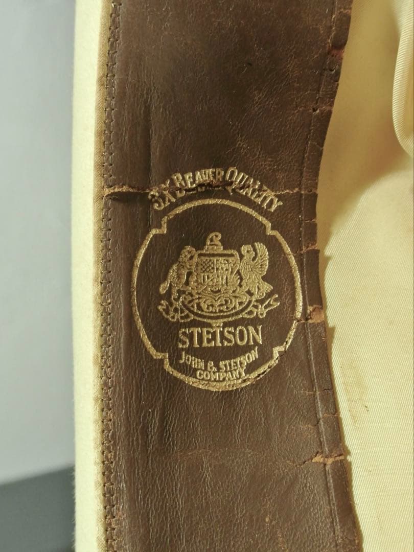 50s Vintage Stetson 3X BEAVER 3/8 59.5cm - メルカリ