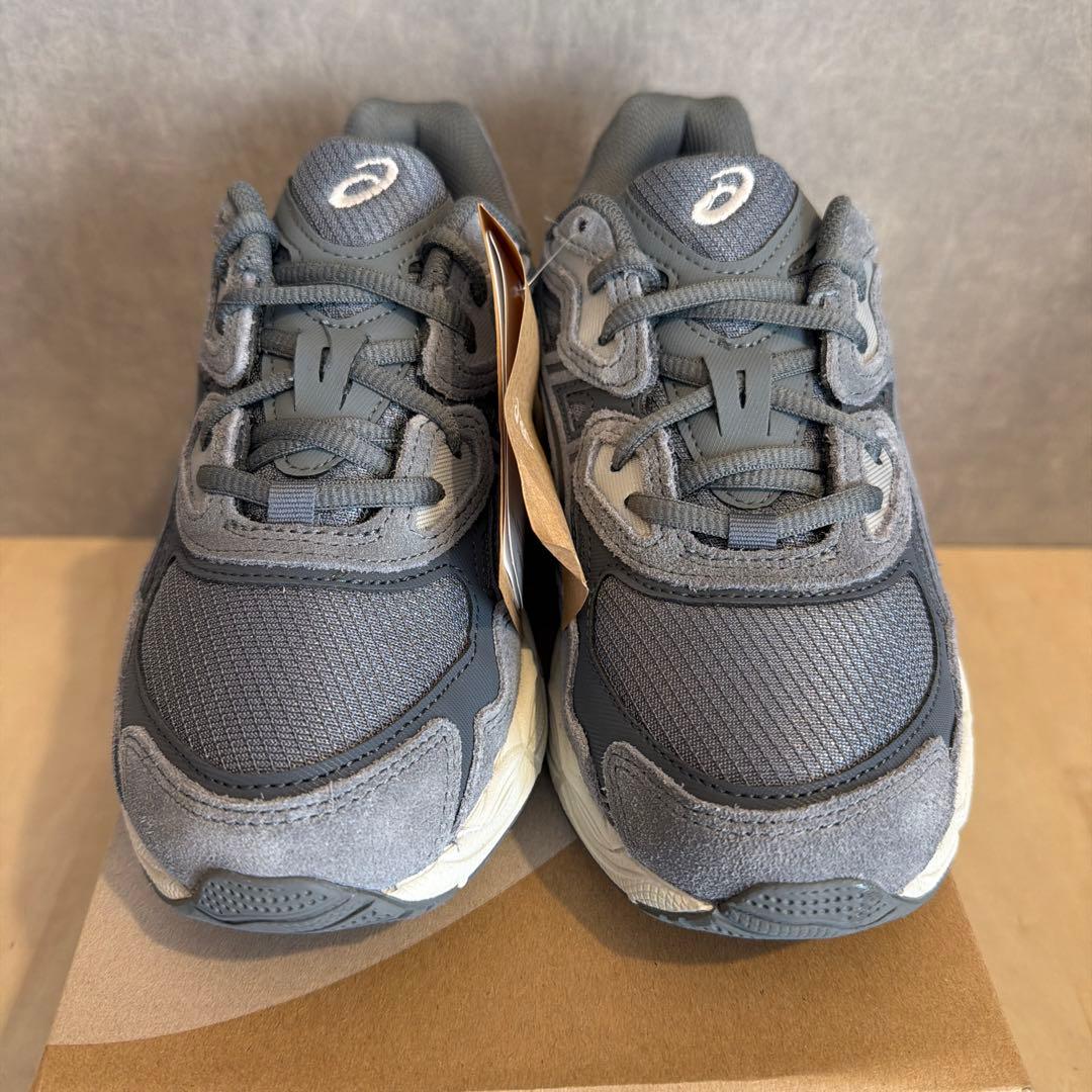 アシックス 新品 gel nyc スティールグレー キャリアグレー 24.5cm