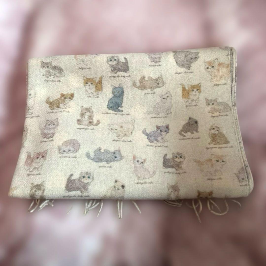 新品未使用 フランシュリッペ ストール ねこ図鑑 - メルカリ