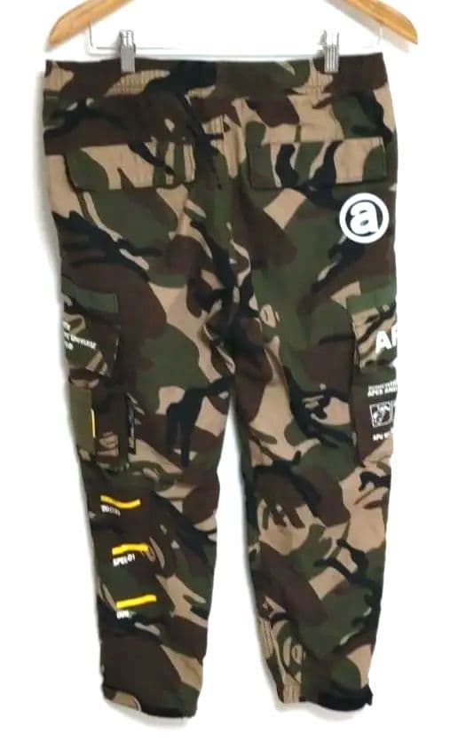 Aape BY A BATHING APE アベイシングエイプ 迷彩カーゴパンツ - メルカリ