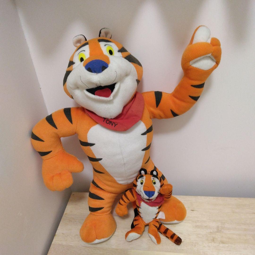 1500円値引希少品20年程前のケロッグトニーザラスタイガーぬいぐるみ親子限定品 1500円値引希少品20年程前のケロッグトニーザラスタイガーぬいぐるみ