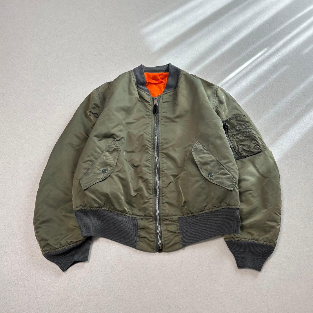 ALPHA INDUSTRIES ma-1 USA製 L 90s - メルカリ