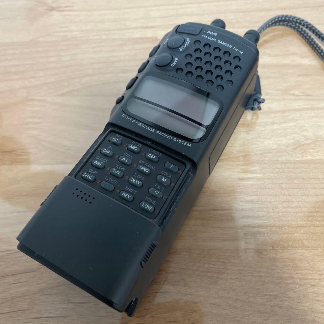 KENWOOD TH-78 144/430MHzデュアルバンド トランシーバー Yahoo!オークション - KENWOOD TH-78 デュアルバンド 144/430MHz オプ