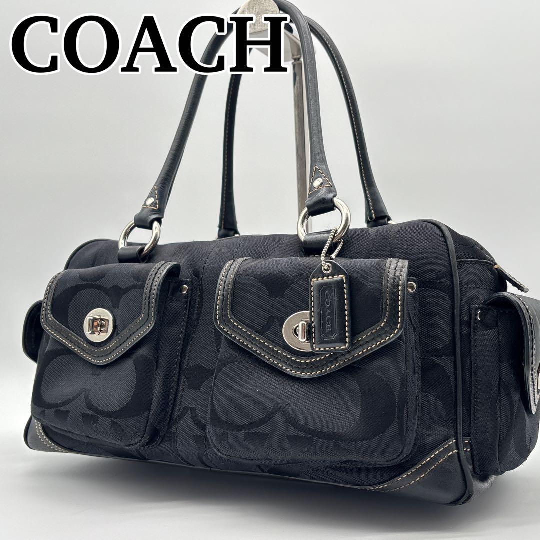 バッグ COACH VINTAGE Gallery Pocket Satchel Bag Vintage Coach Gallery Pocket Satchel Bag - メルカリ