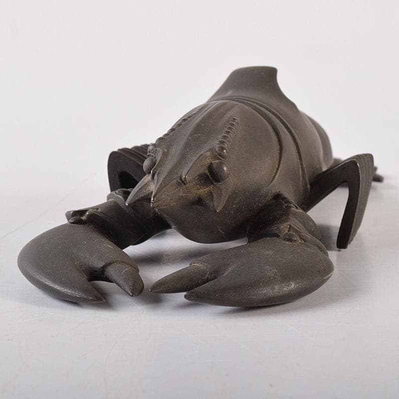 ブロンズ 海老 ロブスター 紙鎮 置物 在銘 約476g M R8551 - メルカリ