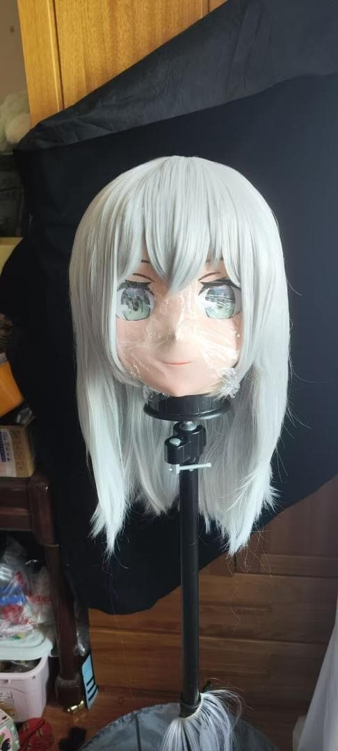 全頭面 白銀ノエル 着ぐるみ #きぐるみ マスク #コスプレ コスチューム