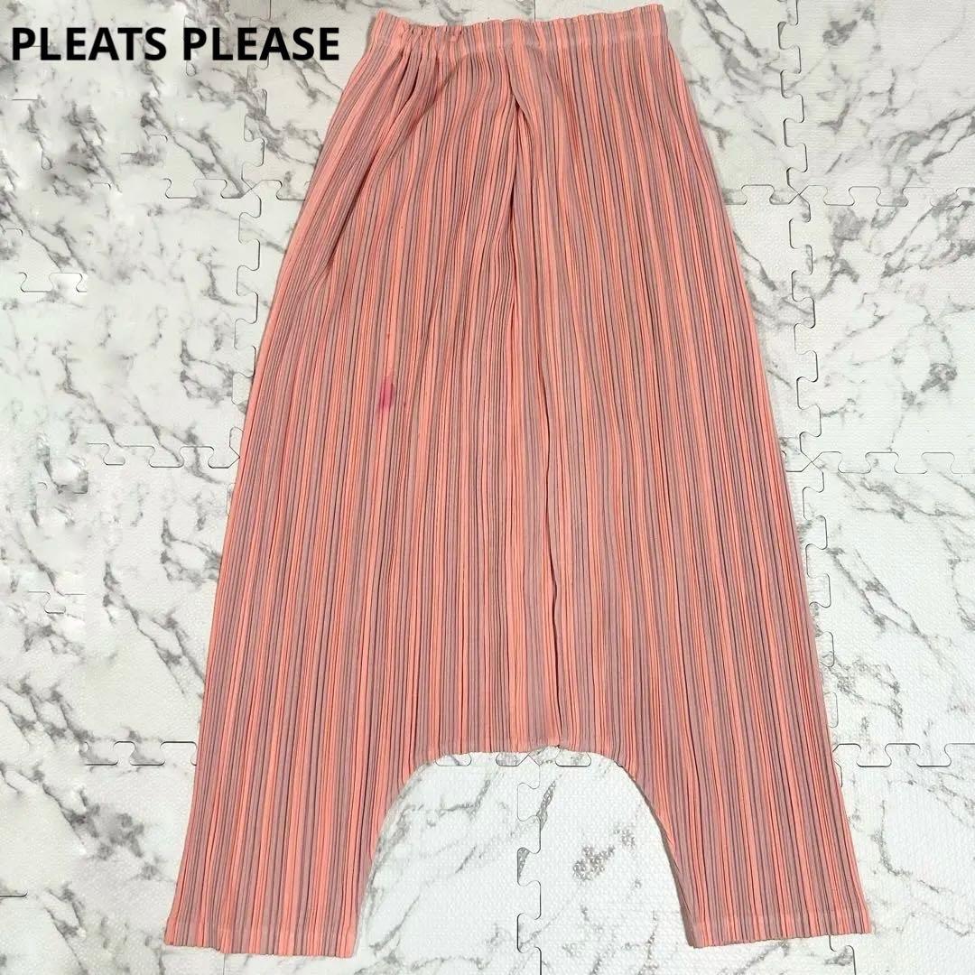 希少✨ プリーツプリーズ サルエルパンツ ピンク 異素材 サイズ3 PLEATS PLEASE ISSEY MIYAKE（サルエルパンツ）のフリマアイテム一覧