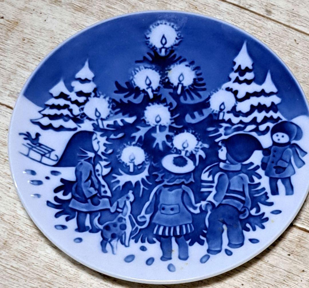 希少】ロイヤルコペンハーゲン チルドレンズデー クリスマス プレート