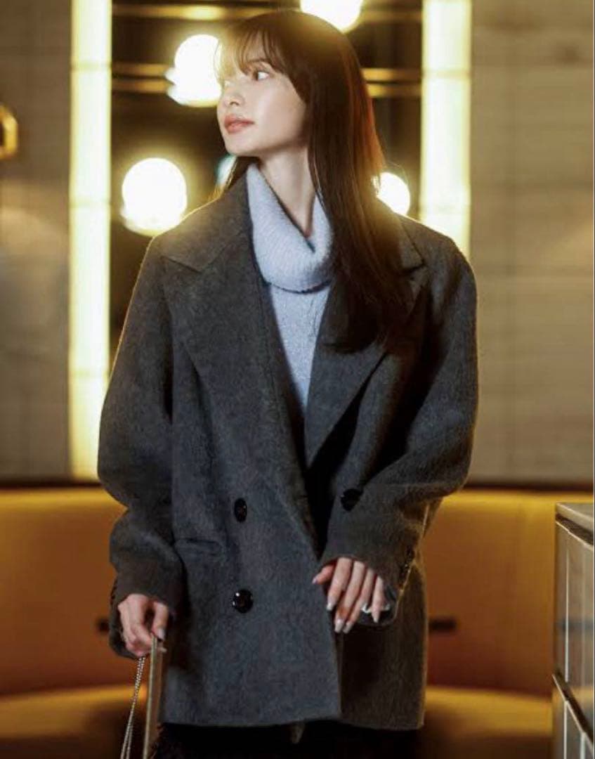 Snidel オーバーボックスジャケットコート SNIDEL（スナイデル）の「オーバーボックスジャケットコート（その他