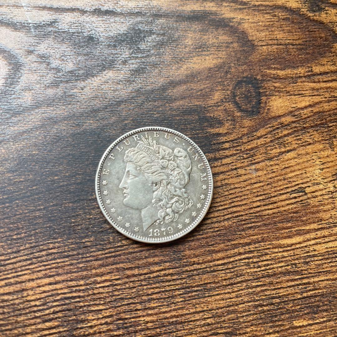 モルガンダラー銀貨1879年 1879年 モルガン ダラー 銀貨 1ドル シルバー コイン モルガン ヘッド
