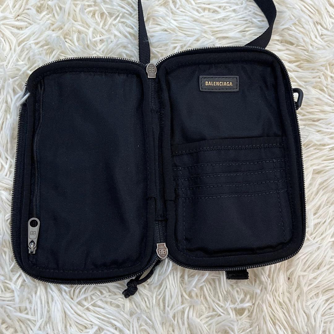 極美品】バレンシアガ ポシェット クロスボディ レザー 肩掛け