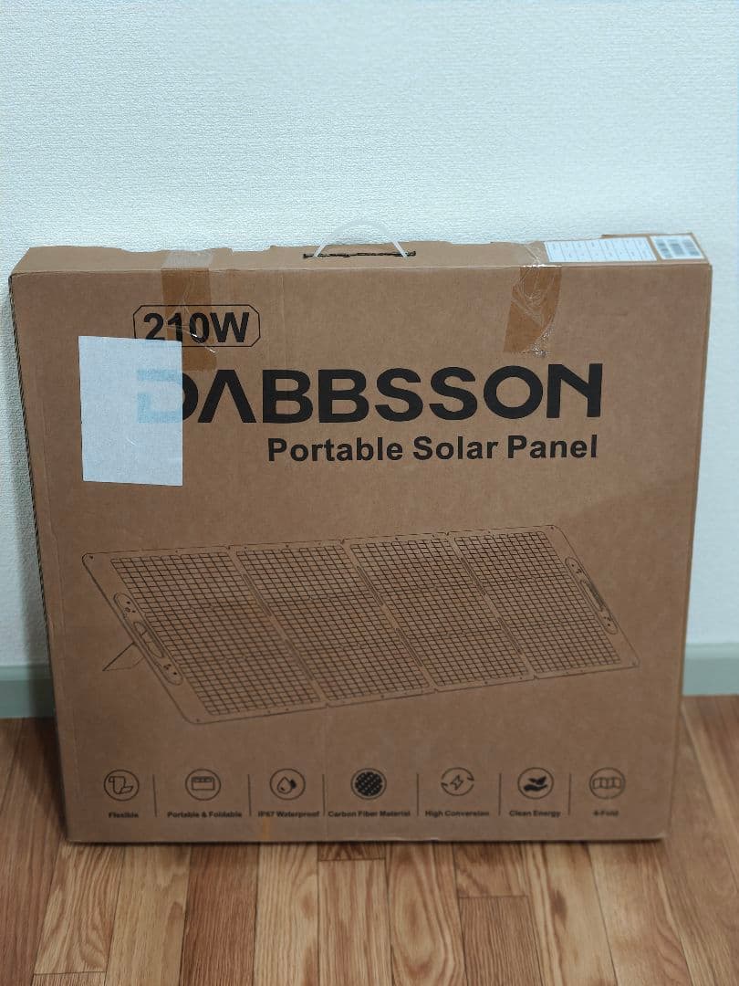 Dabbsson ソーラーパネル 210W ダブソン Dabbsson 210W ソーラーパネル｜高変換率%・防水＆軽量設計 ダブソン
