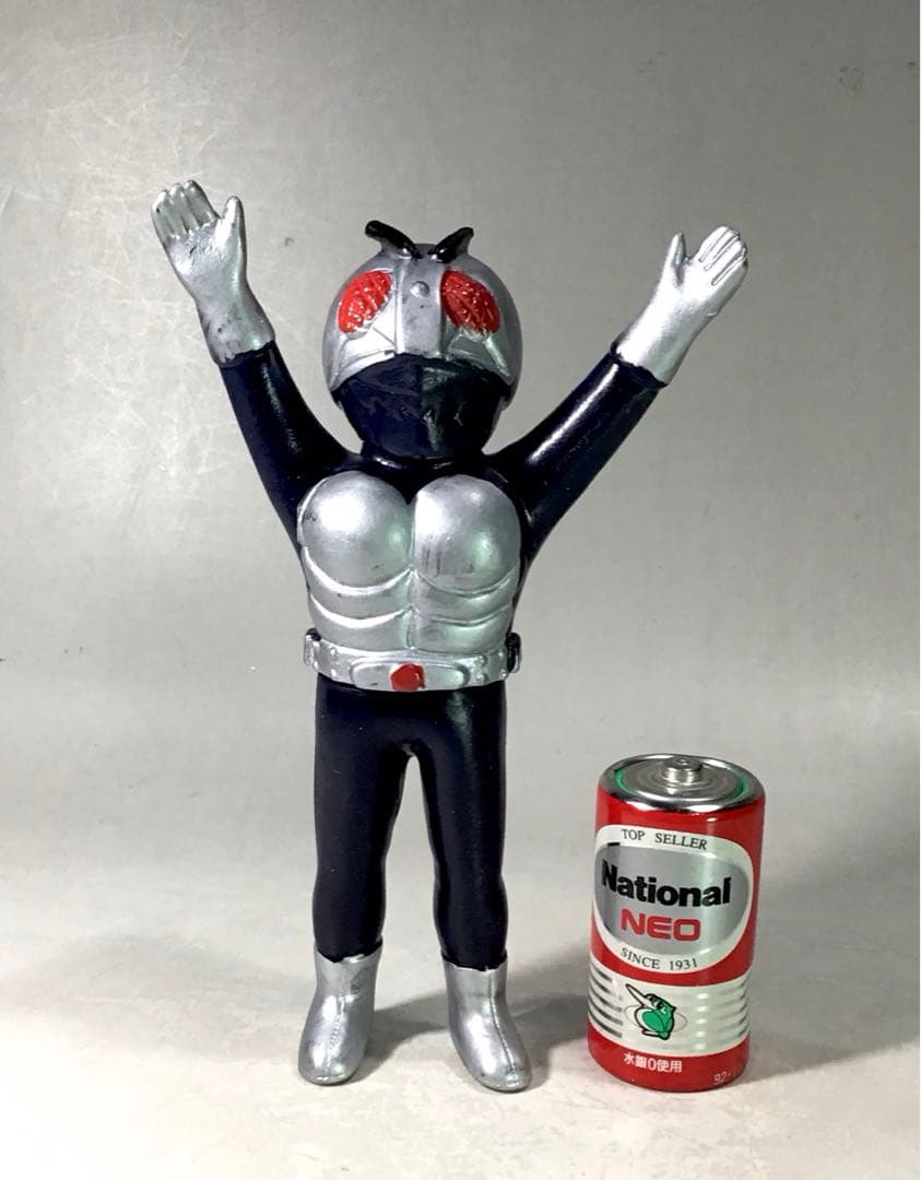 昭和レトロ パチ 仮面ライダー ソフビ 人形 石森章太郎 ミニソフビ 駄
