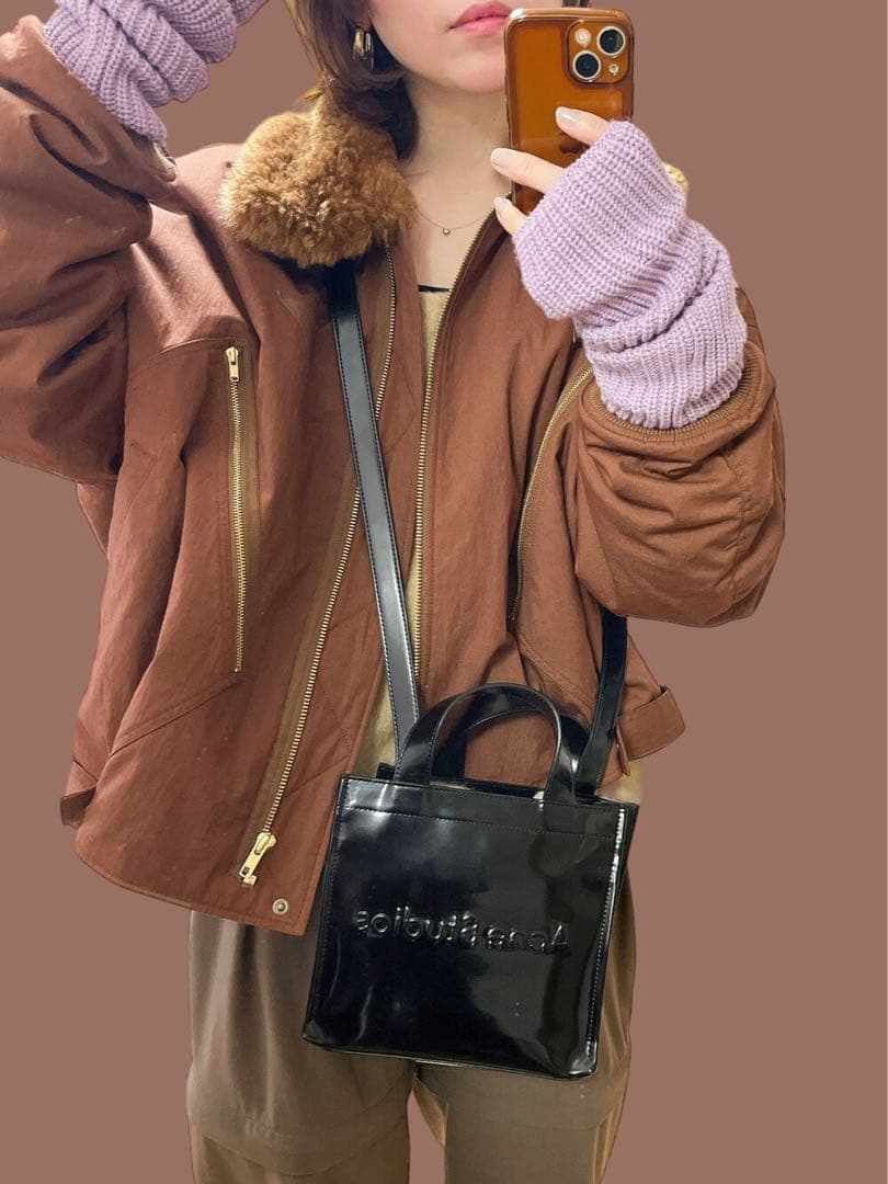 新品未使用】6(ROKU) コットンナイロン パディング ジャケット