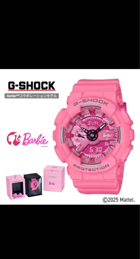大人気　G-SHOCK Barbie BA-110-4A s-l1200.png