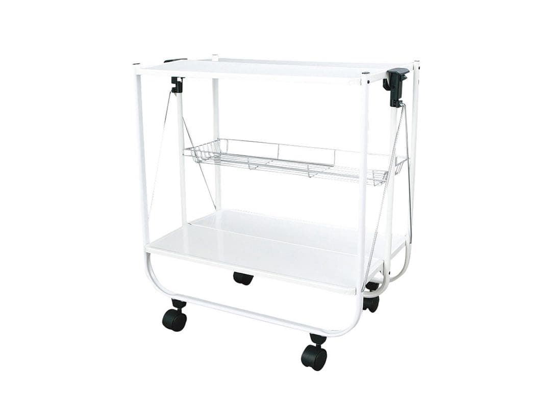 ダルトン/フォールディングトローリー/ホワイト - メルカリ